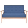 Blue 2-Piece Fabric Sofa Set by vidaXL, Sofas - Ref: Foro24-274912, Price: 369,17 €, Discount: %