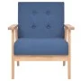 Blue 2-Piece Fabric Sofa Set by vidaXL, Sofas - Ref: Foro24-274912, Price: 364,32 €, Discount: %