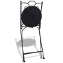 Gartenmöbel-Set mit 3 Stühlen und Tisch mit Terrakotta-weißen Keramikfliesen. von vidaXL, Gartensets - Ref: Foro24-271773, Pr...