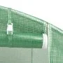 Greenhouse with green steel structure 48 m² 16x3x2 m by vidaXL, Greenhouses - Ref: Foro24-3188045, Price: 643,70 €, Discount: %