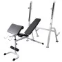 Trainingsbank mit Hantelauflage, Kurzhanteln und Kurzhanteln 60,5 kg von vidaXL, Gewichthebermaschinen - Ref: Foro24-275362, ...