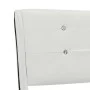 Bett mit weißer Kunstledermatratze 140x200 cm von vidaXL, Betten und Lattenroste - Ref: Foro24-277571, Preis: 449,62 €, Rabat...