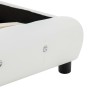 Cama con colchón cuero sintético blanco 140x200 cm de vidaXL, Camas y somieres - Ref: Foro24-277571, Precio: 464,89 €