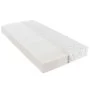 Bett mit weißer Kunstledermatratze 140x200 cm von vidaXL, Betten und Lattenroste - Ref: Foro24-277571, Preis: 449,62 €, Rabat...