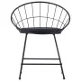 Sillas de comedor asientos de cuero sintético 6 uds acero negro by vidaXL, dining chairs - Ref: Foro24-276236, Price: 295,35 ...