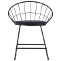 Sillas de comedor asientos de cuero sintético 6 uds acero negro by vidaXL, dining chairs - Ref: Foro24-276236, Price: 298,83 ...