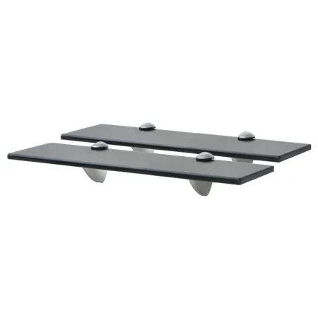 Estantes flotantes 2 unidades vidrio 8 mm 40x10 cm de vidaXL, Estantes y estanterías - Ref: Foro24-3051503, Precio: 24,50 €, ...