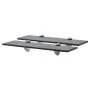 Estantes flotantes 2 unidades vidrio 8 mm 40x10 cm de vidaXL, Estantes y estanterías - Ref: Foro24-3051503, Precio: 24,50 €, ...