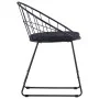 Sillas de comedor asientos de cuero sintético 6 uds acero negro by vidaXL, dining chairs - Ref: Foro24-276236, Price: 295,35 ...