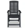 Reclining garden chairs 4 units anthracite gray plastic by vidaXL, Garden chairs - Ref: Foro24-275071, Price: 290,73 €, Disco...