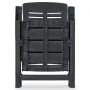 Reclining garden chairs 4 units anthracite gray plastic by vidaXL, Garden chairs - Ref: Foro24-275071, Price: 290,73 €, Disco...