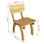 Gartenstühle 2 Einheiten aus imprägniertem Kiefernholz von vidaXL, Gartenstühle - Ref: Foro24-273755, Preis: 221,65 €, Rabatt: %