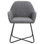 Sillas de comedor 4 unidades tela gris oscuro de vidaXL, Sillas de comedor - Ref: Foro24-277096, Precio: 361,62 €, Descuento: %