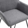 Esszimmerstühle 4 Einheiten aus dunkelgrauem Stoff von vidaXL, Essstühle - Ref: Foro24-277096, Preis: 361,62 €, Rabatt: %
