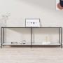 Konsolentisch aus gehärtetem Glas Weiß 220x35x75,5 cm von vidaXL, Seitentische - Ref: Foro24-331712, Preis: 113,45 €, Rabatt: %