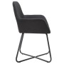 Esszimmerstühle 4 Einheiten aus schwarzem Stoff von vidaXL, Essstühle - Ref: Foro24-277106, Preis: 360,40 €, Rabatt: %