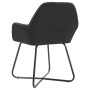 Esszimmerstühle 4 Einheiten aus schwarzem Stoff von vidaXL, Essstühle - Ref: Foro24-277106, Preis: 360,40 €, Rabatt: %