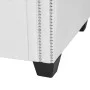Sofá Chesterfield en forma L cuero artificial blanco de vidaXL, Sofás - Ref: Foro24-275225, Precio: 704,60 €, Descuento: %