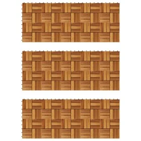 Verandafliesen 30x30 cm Akazie 30 Stück von vidaXL, Böden und Teppiche - Ref: Foro24-271793, Preis: 115,94 €, Rabatt: %