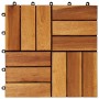 Verandafliesen 30x30 cm Akazie 30 Stück von vidaXL, Böden und Teppiche - Ref: Foro24-271793, Preis: 122,34 €, Rabatt: %