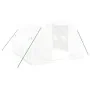 Invernadero con estructura de acero blanco 12 m² 4x3x2 m de vidaXL, Invernaderos - Ref: Foro24-3188050, Precio: 177,97 €, Des...