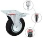 Swivel wheels 8 units 125 mm by vidaXL, Material handling - Ref: Foro24-278021, Price: 61,24 €, Discount: %
