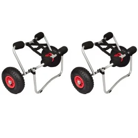 Carrito de kayak 2 unidades aluminio de vidaXL, Tráilers para barcos - Ref: Foro24-277087, Precio: 142,51 €, Descuento: %