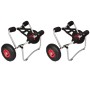 Kajakwagen 2 Einheiten Aluminium von vidaXL, Bootsanhänger - Ref: Foro24-277087, Preis: 136,66 €, Rabatt: %