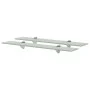 Estantes flotantes 2 unidades vidrio 8 mm 60x20 cm de vidaXL, Estantes y estanterías - Ref: Foro24-3051537, Precio: 41,76 €, ...
