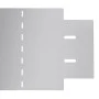 Set of 10 pieces of galvanized steel lawn fences 100x20cm by vidaXL, Garden edging and edging - Ref: Foro24-274902, Price: 60...