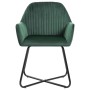 Dining chairs 4 units of green velvet by vidaXL, dining chairs - Ref: Foro24-277007, Price: 418,10 €, Discount: %