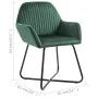 Sillas de comedor 4 unidades de terciopelo verde de vidaXL, Sillas de comedor - Ref: Foro24-277007, Precio: 411,12 €, Descuen...