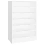 Mueble zapatero de madera contrachapada blanco 60x35x92 cm de vidaXL, Zapateros y organizadores de calzado - Ref: Foro24-8089...