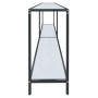 Konsolentisch aus gehärtetem Glas Weiß 220x35x75,5 cm von vidaXL, Seitentische - Ref: Foro24-331712, Preis: 113,45 €, Rabatt: %