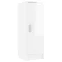 Mueble zapatero de aglomerado blanco con brillo 32x35x92 cm de vidaXL, Zapateros y organizadores de calzado - Ref: Foro24-808...