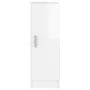 Mueble zapatero de aglomerado blanco con brillo 32x35x92 cm de vidaXL, Zapateros y organizadores de calzado - Ref: Foro24-808...