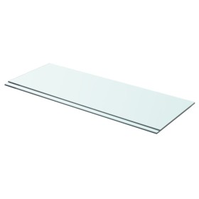 2 units of shelves with transparent glass panel 70x25 cm by vidaXL, Shelves and shelves - Ref: Foro24-3051570, Price: 32,75 €...
