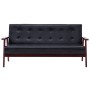 3-Piece Black Faux Leather Sofa Set by vidaXL, Sofas - Ref: Foro24-278398, Price: 533,02 €, Discount: %