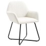 Esstischstühle, 6 Stück, Stoff in Cremefarbe. von vidaXL, Essstühle - Ref: Foro24-277099, Preis: 674,31 €, Rabatt: %