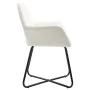 Sillas de comedor 6 unidades tela color crema de vidaXL, Sillas de comedor - Ref: Foro24-277099, Precio: 663,32 €, Descuento: %