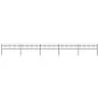Gartenzaun mit Speerspitzen Stahl schwarz 8,5x0,6 m von vidaXL, Zaunpaneele - Ref: Foro24-277597, Preis: 223,25 €, Rabatt: %