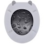 Toilettensitze mit Deckel 2 Stück MDF Wasser von vidaXL, Toiletten- und Bidetsitze - Ref: Foro24-275916, Preis: 86,94 €, Raba...