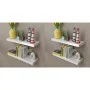 Estantes de pared 4 unidades blanco 60 cm de vidaXL, Estantes y estanterías - Ref: Foro24-275997, Precio: 65,18 €, Descuento: %