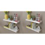 Wandregale 4 Einheiten weiß 60 cm von vidaXL, Regale und Regale - Ref: Foro24-275997, Preis: 66,17 €, Rabatt: %