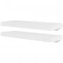 Estantes de pared 4 unidades blanco 60 cm de vidaXL, Estantes y estanterías - Ref: Foro24-275997, Precio: 65,18 €, Descuento: %