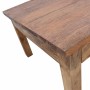Mesa de centro madera maciza de caoba 96x73x45 cm