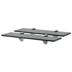 Estantes flotantes 2 unidades vidrio 8 mm 40x20 cm de vidaXL, Estantes y estanterías - Ref: Foro24-3051527, Precio: 28,23 €, ...