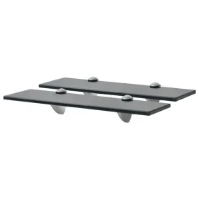 Floating shelves 2 units glass 8 mm 40x20 cm by vidaXL, Shelves and shelves - Ref: Foro24-3051527, Price: 31,17 €, Discount: %