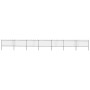 Garden fence with black steel hoop tips 11.9x1 m by vidaXL, fence panels - Ref: Foro24-277662, Price: 383,50 €, Discount: %