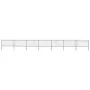 Gartenzaun mit schwarzen Stahlringspitzen 11,9 x 1 m von vidaXL, Zaunpaneele - Ref: Foro24-277662, Preis: 434,73 €, Rabatt: %